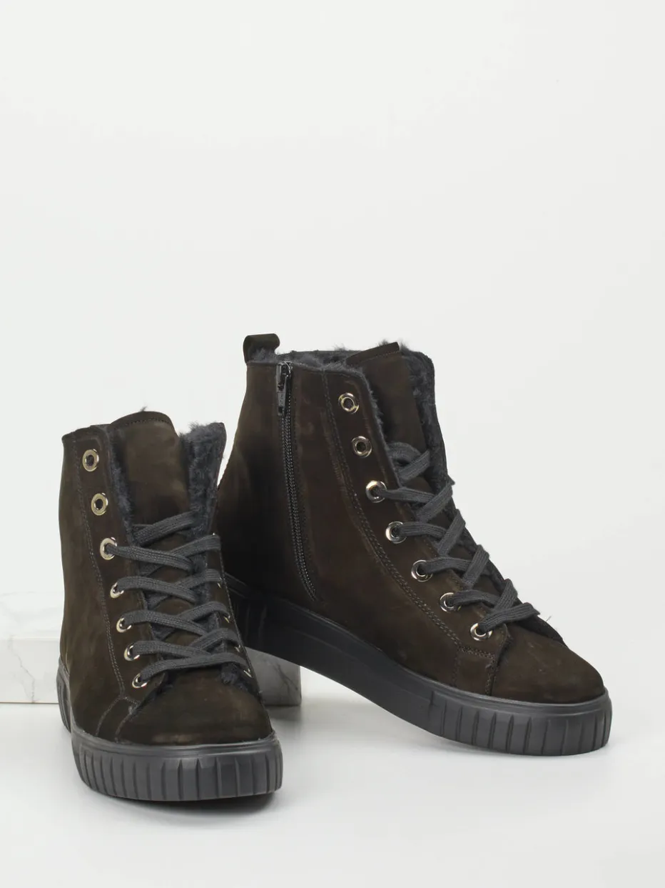 – Stiefelette aus Nubukleder in*Semler New