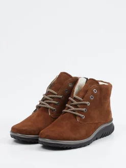 – Stiefelette aus Veloursleder mittel*Semler Best