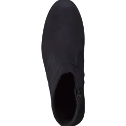 – Stiefelette aus Veloursleder Dunkel*Semler Online