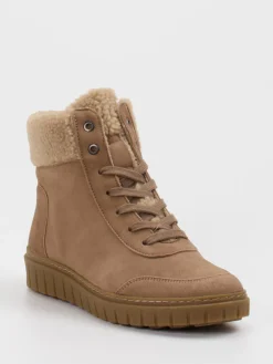 Damen Semler – Stiefeletten aus Veloursleder mittel