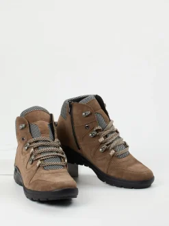 Damen Semler – Wanderboots aus Veloursleder mittel