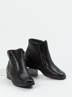 – Warmfutter-Stiefelette aus Kalbleder*Semler Discount