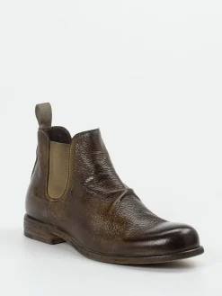 Herren Shoto – Chelsea Boots aus Hirschleder dunkelbraun