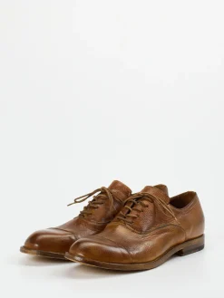 Herren Shoto – Derby-Schnürschuh aus Elchleder Cognac