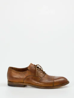 Herren Shoto – Derby-Schnürschuh aus Elchleder Cognac