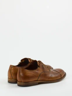 Herren Shoto – Derby-Schnürschuh aus Elchleder Cognac