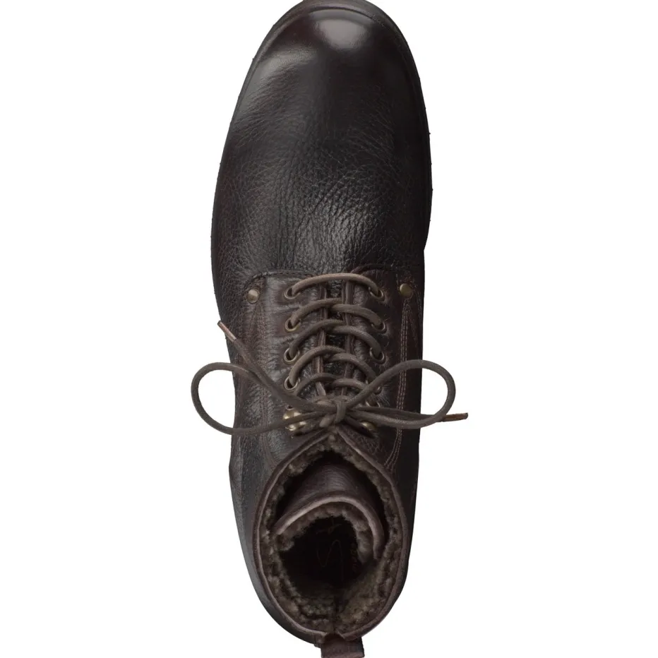 – Schnürboots aus Elchleder dunkel*Shoto Outlet