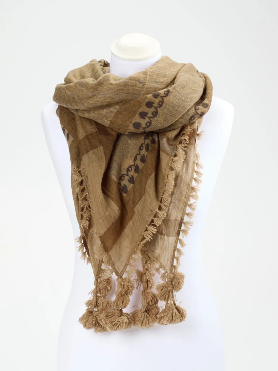 Damen Simone Bruns Cashmere Couture Simone Bruns – Schal aus Kaschmir mit Fransen