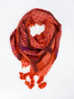 Simone Bruns – Schal aus Kaschmir in Tomaten*Simone Bruns Cashmere Couture Best