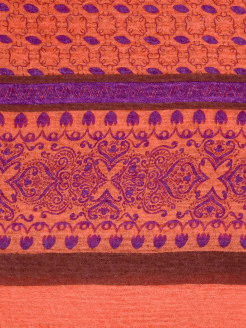 Simone Bruns – Schal aus Kaschmir in Tomaten*Simone Bruns Cashmere Couture Best