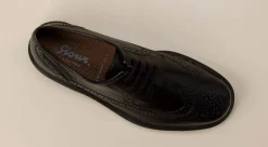 Herren Sioux – Brogue-Halbschuh aus Lammleder