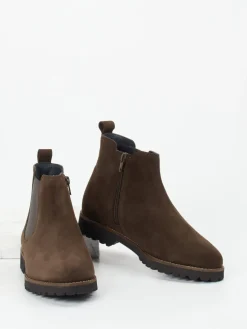 – Chelsea Boots aus Veloursleder schoko*Sioux Sale