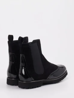 Damen Sioux – Chelsea-Stiefelette aus Veloursleder