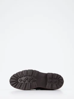 Herren Sioux – Derby-Schnürschuh aus Veloursleder dunkel