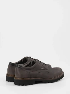 Herren Sioux – Derby-Schnürschuh aus Nubukleder dunkel