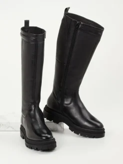 – Kniehohe Stiefel aus Kalbleder*Sioux Online