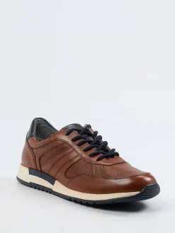 – Leder-Sneaker aus geprägtem Kalbleder*Sioux Outlet