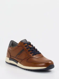 – Leder-Sneaker aus Kalbleder cognac*Sioux Outlet
