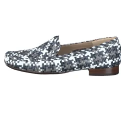 Damen Sioux – Loafer aus Flechtleder anthrazitgrau
