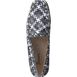 Damen Sioux – Loafer aus Flechtleder anthrazitgrau