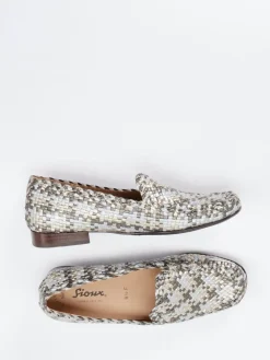 – Loafer aus Flechtleder mit Metallic-Finish*Sioux Outlet