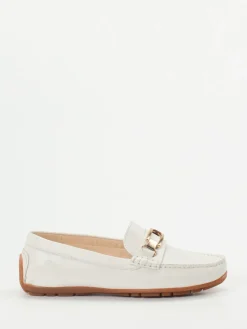 – Loafer aus Kalbleder in Creme*Sioux Hot