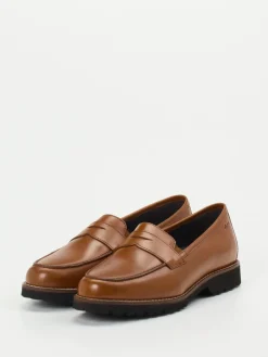 – Loafer aus Kalbleder cognac*Sioux New
