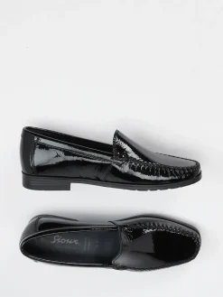 Damen Sioux – Loafer aus Lackleder in