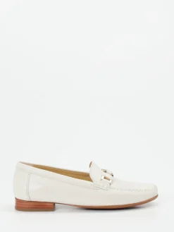 Damen Sioux – Loafer aus Lammleder in Creme