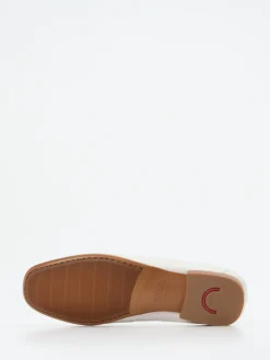 Damen Sioux – Loafer aus Lammleder in Creme