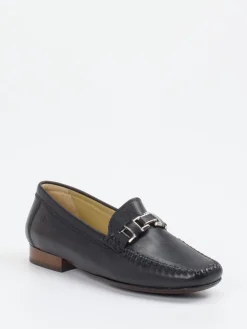 Damen Sioux – Loafer aus Lammleder in Schwarz