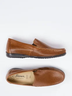 – Loafer aus Leder in Cognac*Sioux Outlet