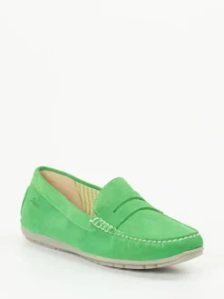 – Loafer aus Veloursleder in Apfel*Sioux New