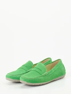 – Loafer aus Veloursleder in Apfel*Sioux New