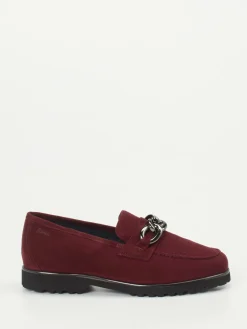 – Loafer aus Veloursleder in Bordeaux*Sioux Outlet
