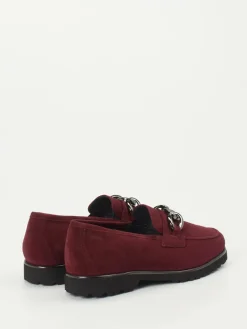 – Loafer aus Veloursleder in Bordeaux*Sioux Outlet