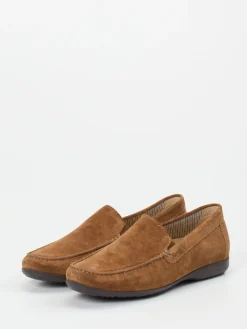 – Loafer aus Veloursleder cognac*Sioux