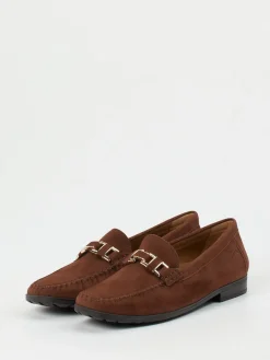 Damen Sioux – Loafer aus Veloursleder in