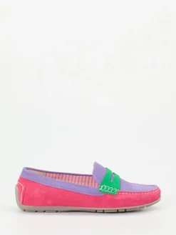 – Loafer aus Veloursleder in Color-Blocking*Sioux New