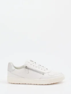 – Low-Top Sneaker aus Kalbleder Offwhite*Sioux