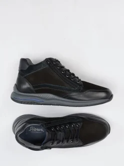 Herren Sioux – Mid-Top-Schnürschuh aus Nubukleder