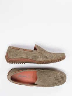 – Mokassin aus geprägtem Leder in*Sioux New