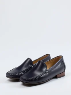 Damen Sioux – Mokassin aus Kalbleder in Dunkel