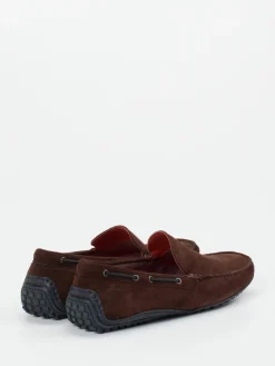 Herren Sioux – Mokassin aus Veloursleder dunkel