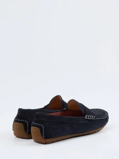 – Mokassin aus Veloursleder Dunkel*Sioux Discount