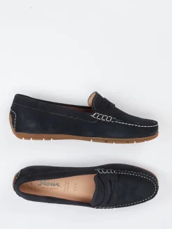 – Mokassin aus Veloursleder Dunkel*Sioux Discount