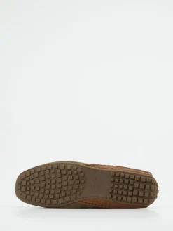 Herren Sioux – Mokassin aus Veloursleder oliv