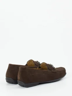 Damen Sioux – Mokassin-Loafer aus Veloursleder