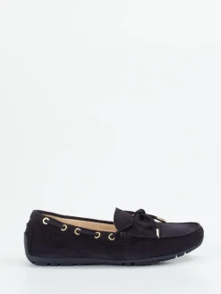 – Mokassins aus Veloursleder in Dunkel*Sioux Sale