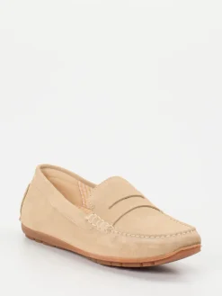 Damen Sioux – Mokassins aus Veloursleder in